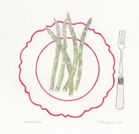 Asparagus-The-Pink-Plate-card-©TrishaHayman