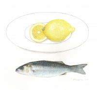 sea-bass-and-lemons-Trisha-Hayman